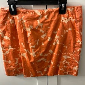 J. Crew peach skirt